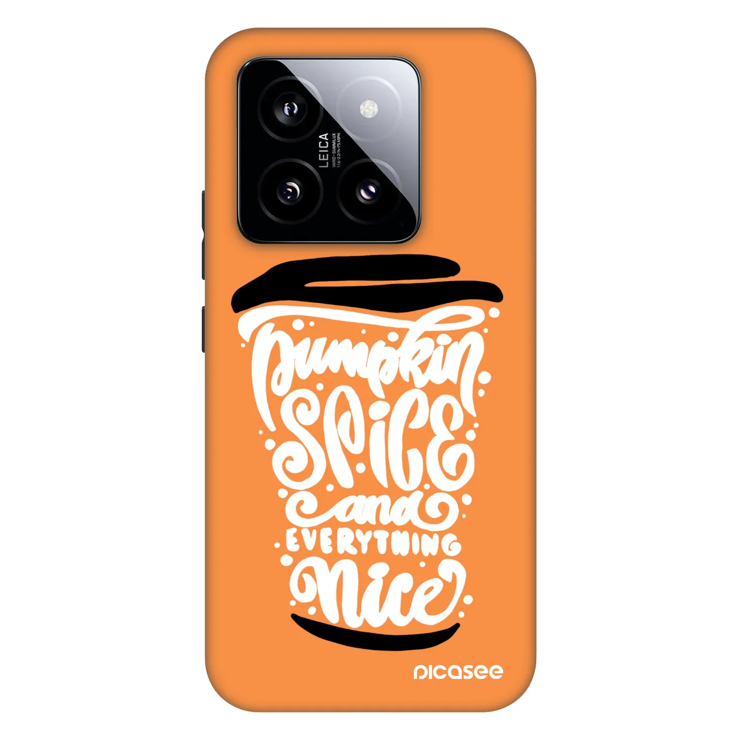Picasee Fashion Case pentru Xiaomi 14 - Pumpkin coffee