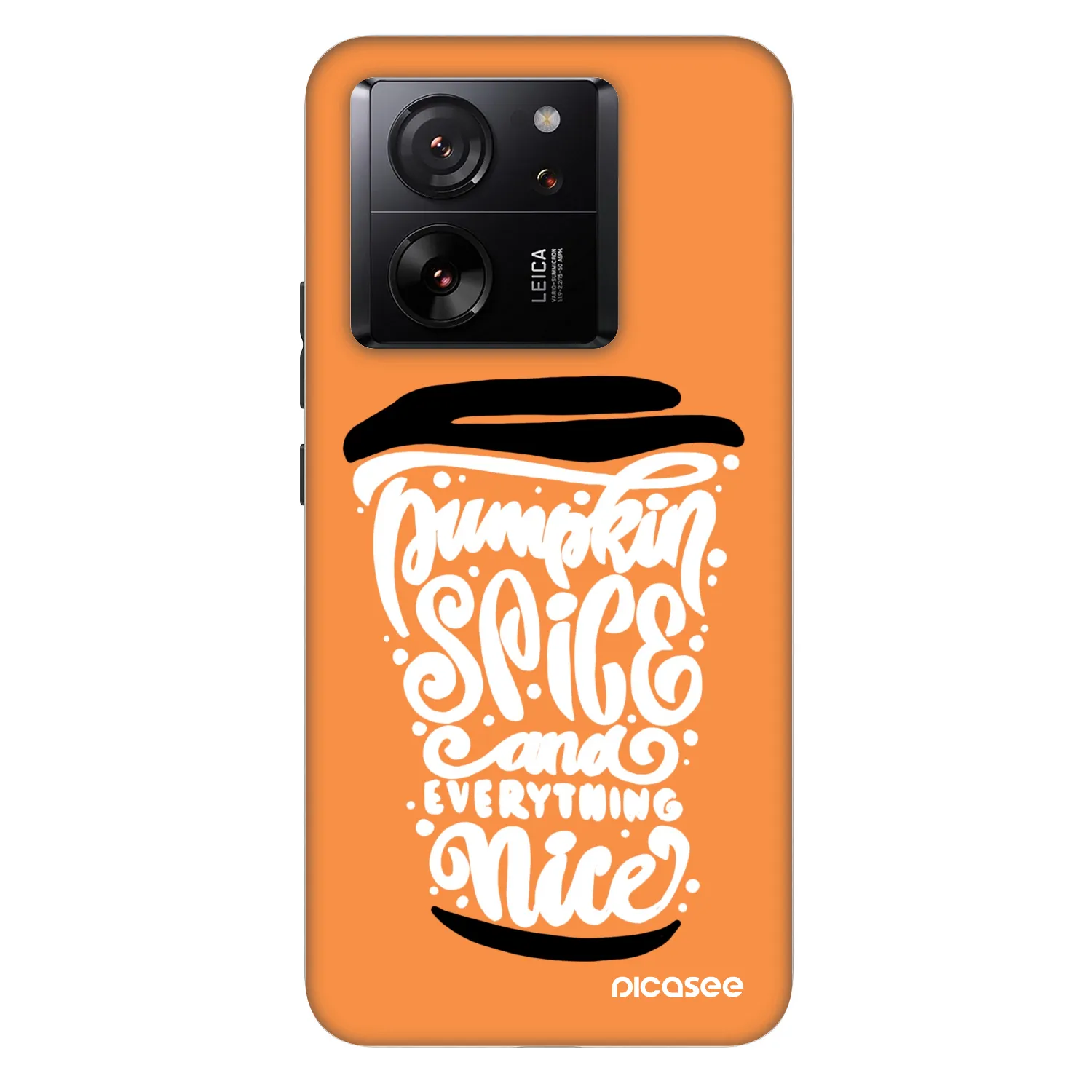Picasee Fashion Case pentru Xiaomi 13T Pro - Pumpkin coffee