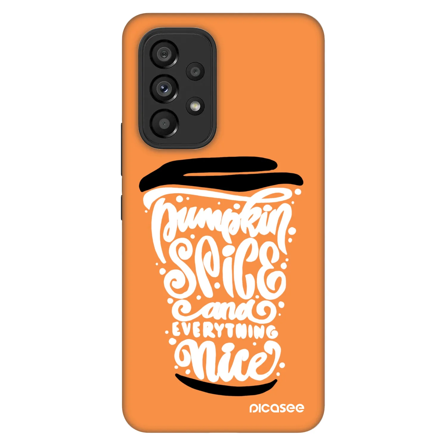 Picasee Fashion Case pentru Samsung Galaxy A53 5G A536 - Pumpkin coffee