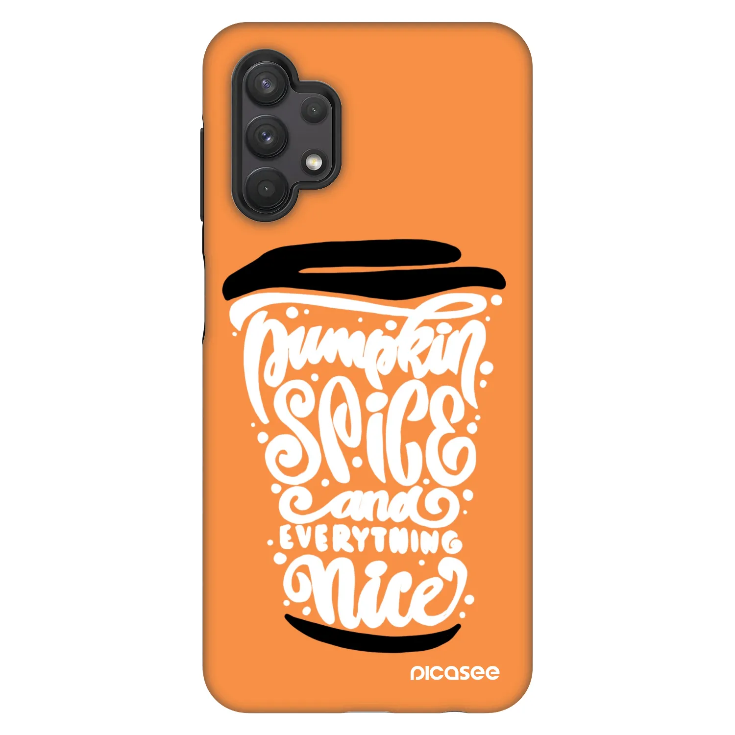 Picasee Fashion Case pentru Samsung Galaxy A32 5G A326B - Pumpkin coffee