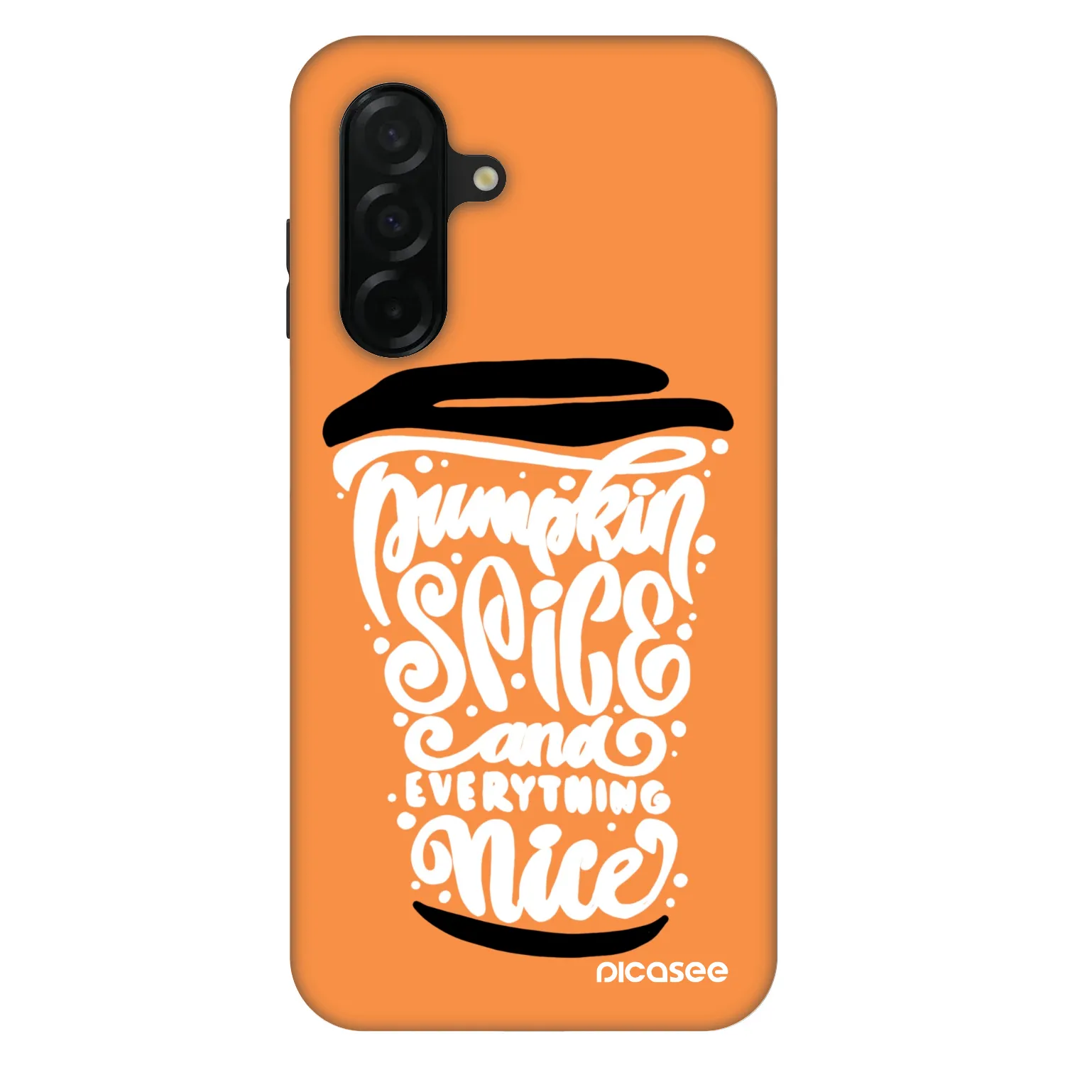 Picasee Fashion Case pentru Samsung Galaxy A26 5G A266B - Pumpkin coffee