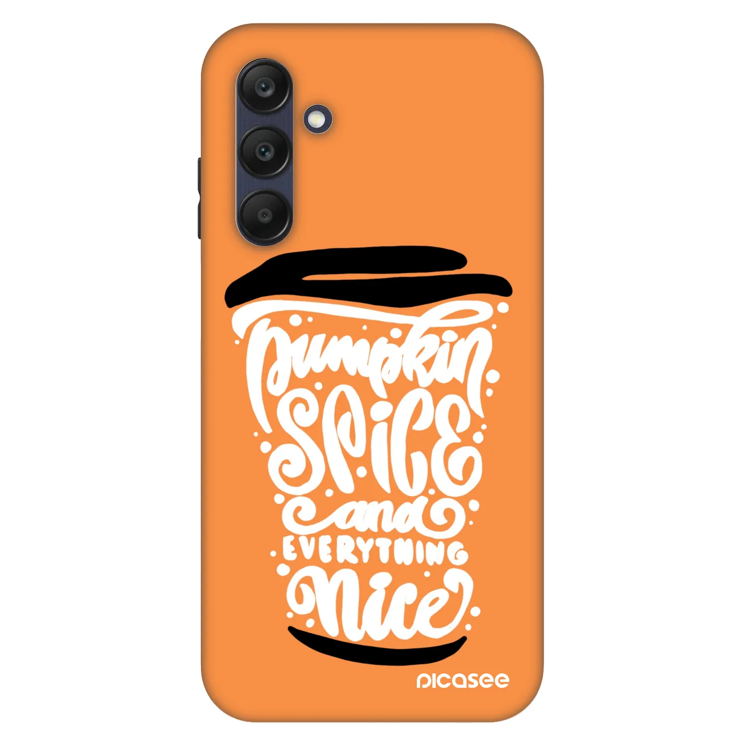 Picasee Fashion Case pentru Samsung Galaxy A25 A256B 5G - Pumpkin coffee