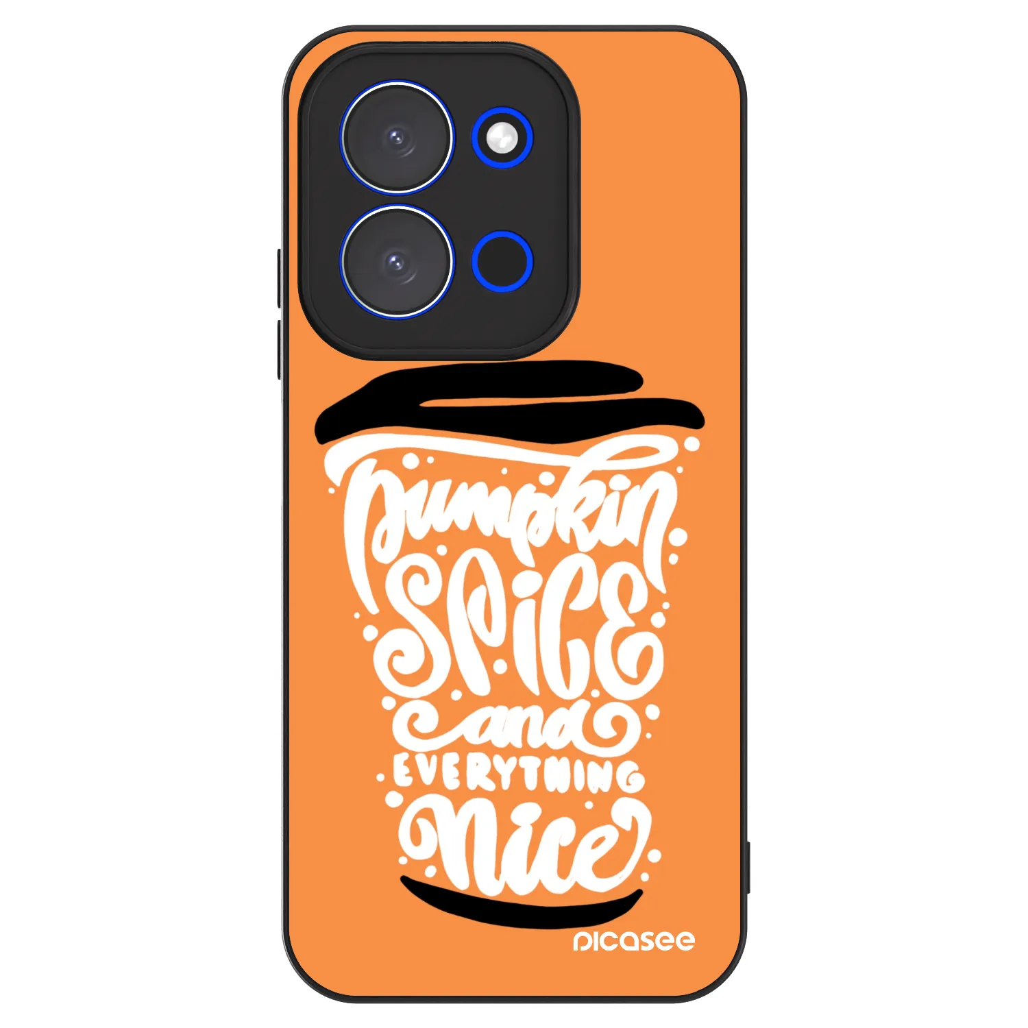 Picasee ULTIMATE CASE pentru Xiaomi Redmi 15C 4G - Pumpkin coffee