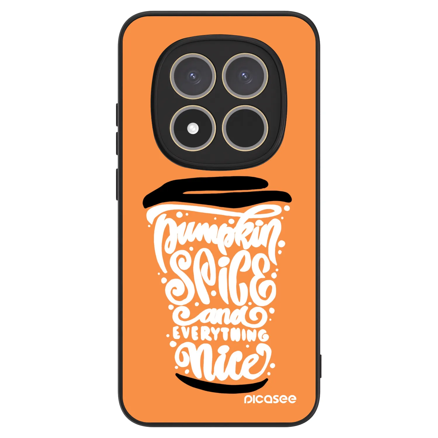 Picasee ULTIMATE CASE pentru Xiaomi Redmi Note 15 Pro 4G - Pumpkin coffee