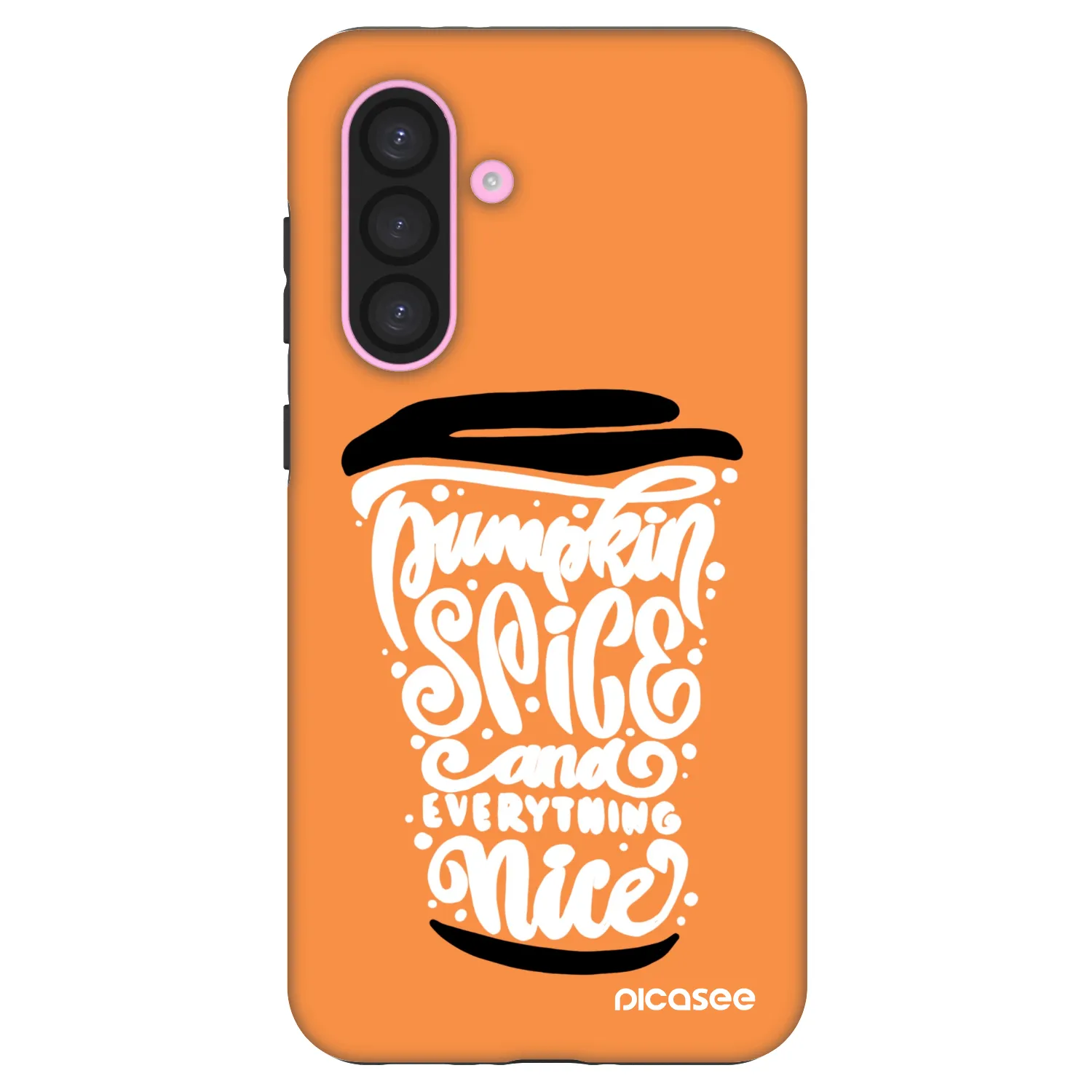 Picasee Fashion Case pentru Samsung Galaxy A56 5G A566B - Pumpkin coffee