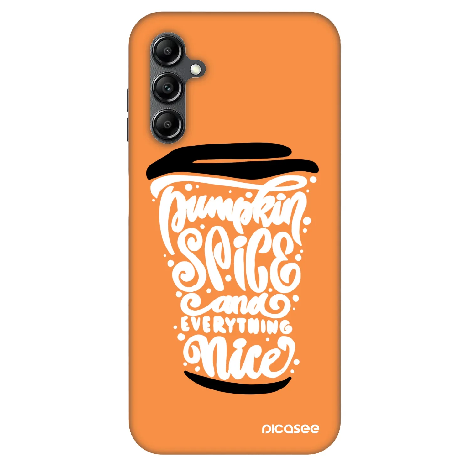 Picasee Fashion Case pentru Samsung Galaxy A16 4G - Pumpkin coffee