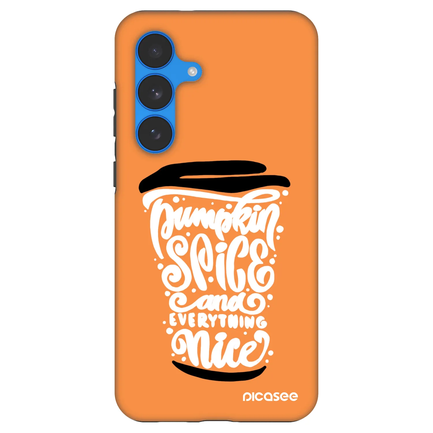 Picasee Fashion Case pentru Samsung Galaxy S25 FE 5G - Pumpkin coffee