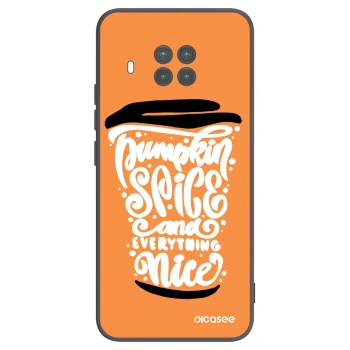 Picasee husă neagră din silicon pentru Xiaomi Mi 10T Lite - Pumpkin coffee