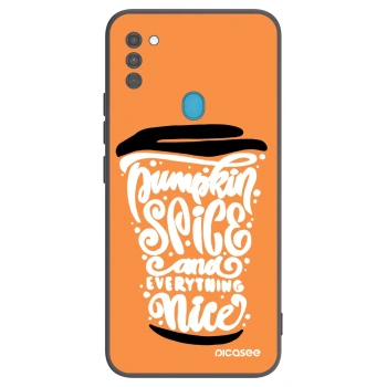 Husă pentru Samsung Galaxy M11 - Pumpkin coffee