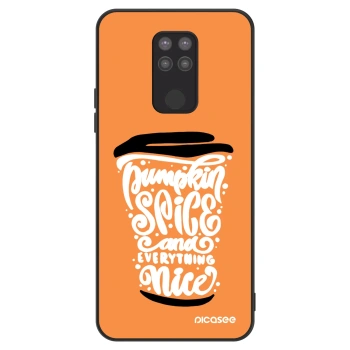 Husă pentru Xiaomi Redmi Note 9 - Pumpkin coffee