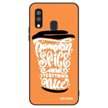Husă pentru Samsung Galaxy A40 A405F - Pumpkin coffee
