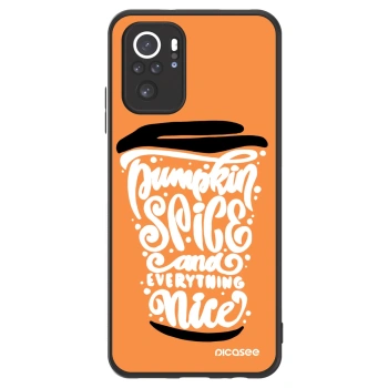 Husă pentru Xiaomi Redmi Note 10 - Pumpkin coffee
