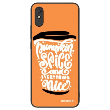Husă pentru Xiaomi Redmi 9A - Pumpkin coffee