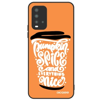 Husă pentru Xiaomi Redmi 9T - Pumpkin coffee