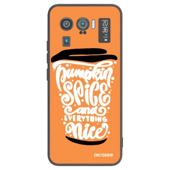 Picasee husă neagră din silicon pentru Xiaomi Mi 11 Ultra - Pumpkin coffee