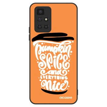 Husă pentru Xiaomi Redmi 10 - Pumpkin coffee