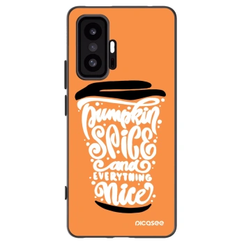 Picasee husă neagră din silicon pentru Xiaomi 11T Pro - Pumpkin coffee