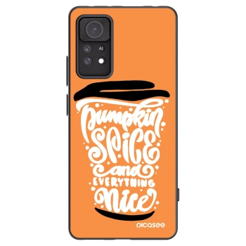 Picasee husă neagră din silicon pentru Xiaomi Redmi Note 11 Pro 5G - Pumpkin coffee
