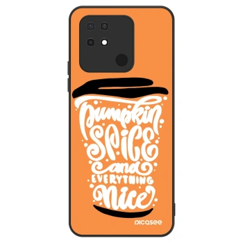 Husă pentru Xiaomi Redmi 10C - Pumpkin coffee