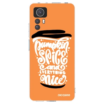 Picasee husă transparentă din silicon pentru Xiaomi Redmi Note 12S - Pumpkin coffee