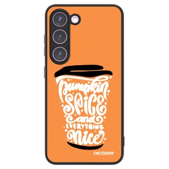Picasee ULTIMATE CASE PowerShare pentru Samsung Galaxy S23 5G - Pumpkin coffee