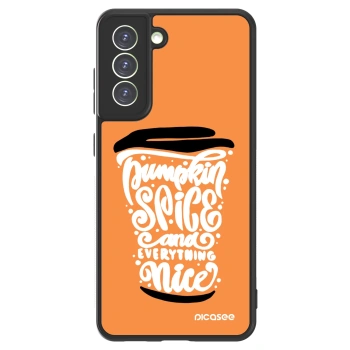 Picasee ULTIMATE CASE PowerShare pentru Samsung Galaxy S21 FE 5G - Pumpkin coffee