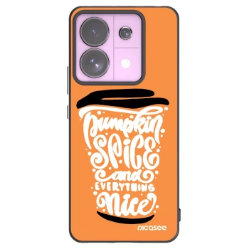 Picasee husă neagră din silicon pentru Xiaomi Redmi Note 13 Pro 5G - Pumpkin coffee