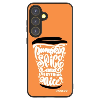 Picasee ULTIMATE CASE pentru Samsung Galaxy S24 FE S721B - Pumpkin coffee