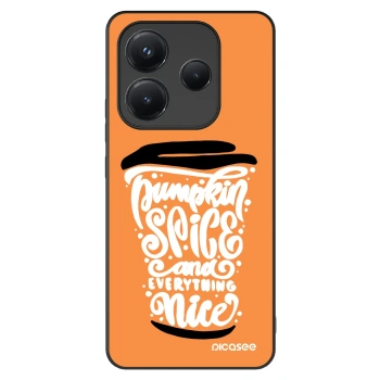 Picasee ULTIMATE CASE pentru Xiaomi Redmi Note 14 5G - Pumpkin coffee