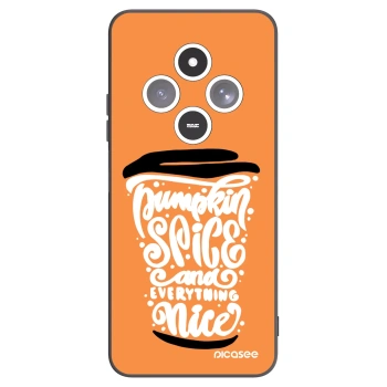Picasee husă neagră din silicon pentru Xiaomi Redmi 14C - Pumpkin coffee