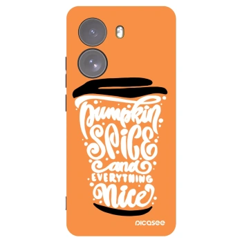Picasee husă neagră din silicon pentru Xiaomi Poco X7 - Pumpkin coffee