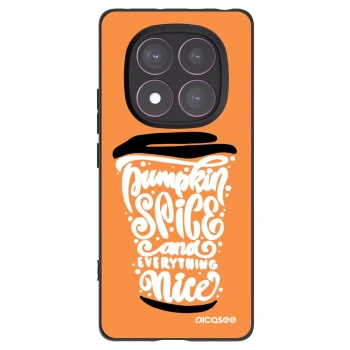Picasee husă neagră din silicon pentru Xiaomi Redmi Note 14 Pro 4G - Pumpkin coffee