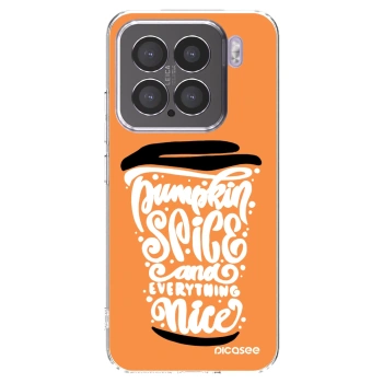Picasee husă transparentă din silicon pentru Xiaomi 15 - Pumpkin coffee