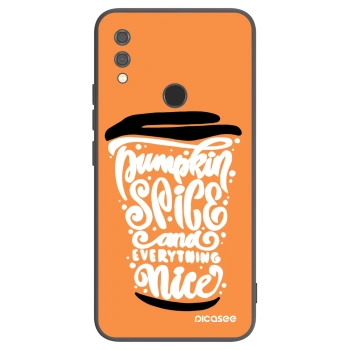 Picasee husă neagră din silicon pentru Xiaomi Redmi Note 7 - Pumpkin coffee