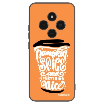Picasee husă neagră din silicon pentru Xiaomi Poco C75 - Pumpkin coffee