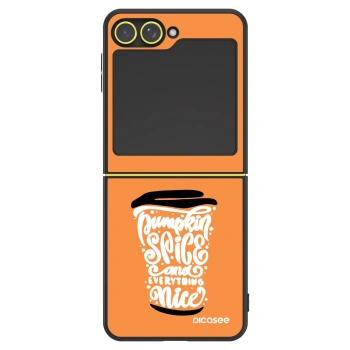 Husă pentru Samsung Galaxy Z Flip5 5G - Pumpkin coffee