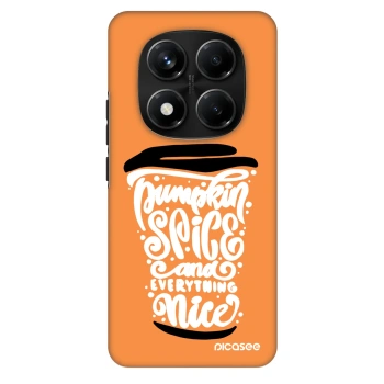 Husă pentru Xiaomi Redmi Note 14 Pro+ 5G - Pumpkin coffee