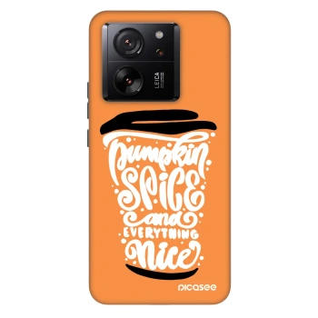 Picasee Fashion Case pentru Xiaomi 13T Pro - Pumpkin coffee