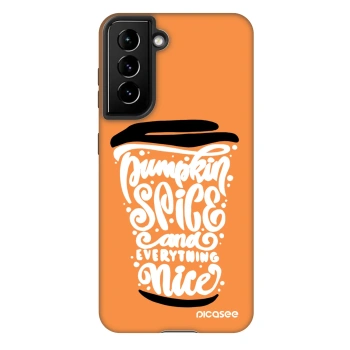 Husă pentru Samsung Galaxy S21 5G G991B - Pumpkin coffee