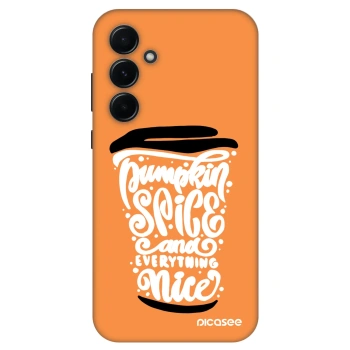 Husă pentru Samsung Galaxy A55 5G A556B - Pumpkin coffee