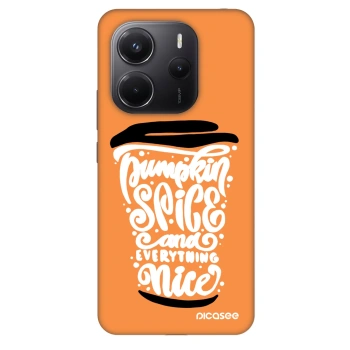 Husă pentru Xiaomi Redmi Note 14 4G - Pumpkin coffee
