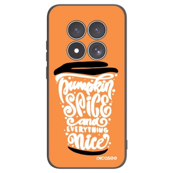 Picasee husă neagră din silicon pentru Xiaomi Redmi Note 15 Pro 4G - Pumpkin coffee