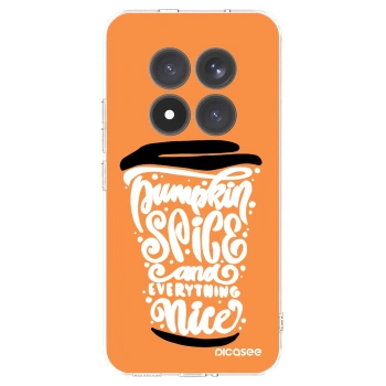 Picasee husă transparentă din silicon pentru Xiaomi Redmi Note 15 Pro+ - Pumpkin coffee