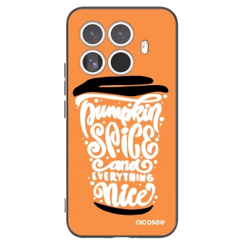 Picasee husă neagră din silicon pentru Xiaomi 15T Pro - Pumpkin coffee