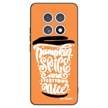 Picasee husă neagră din silicon pentru Xiaomi Redmi Note 15 4G - Pumpkin coffee