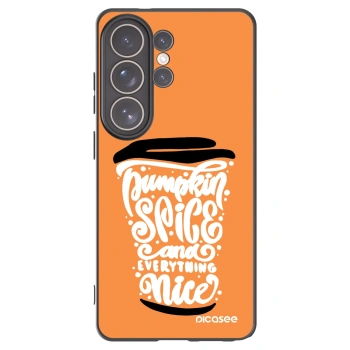 Picasee husă neagră din silicon pentru Samsung Galaxy S26 Ultra - Pumpkin coffee