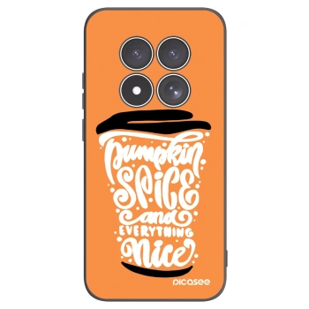 Picasee husă neagră din silicon pentru Xiaomi Redmi Note 15 Pro 5G - Pumpkin coffee