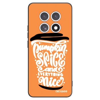 Picasee husă neagră din silicon pentru Xiaomi Redmi Note 15 5G - Pumpkin coffee