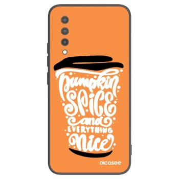 Husă pentru Xiaomi Mi 9 Lite - Pumpkin coffee