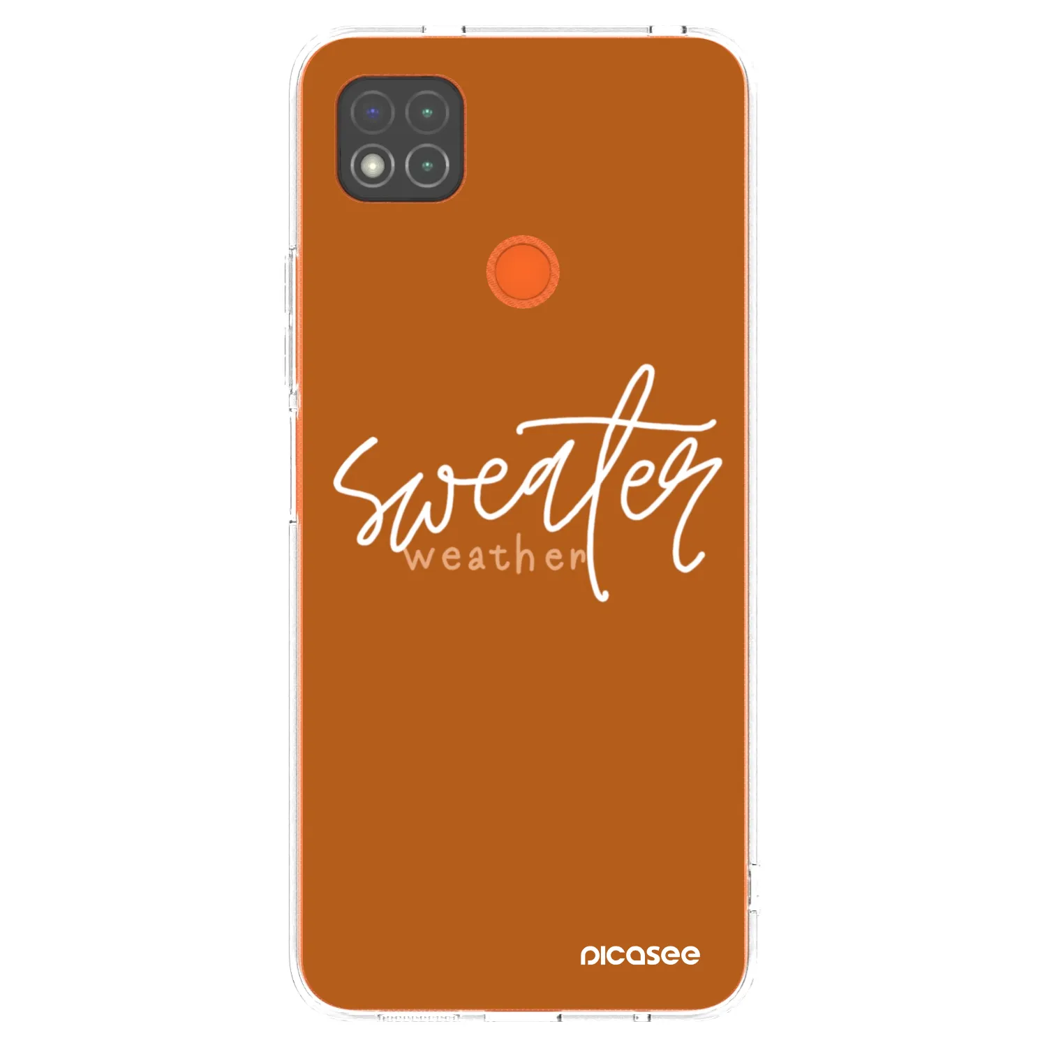 Picasee husă transparentă din silicon pentru Xiaomi Redmi 9C - Sweater weather